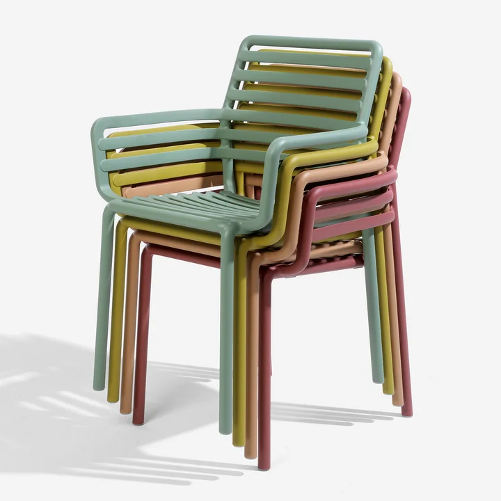 Doga Chaise avec accoudoirs de Nardi