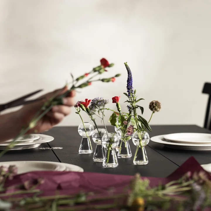 Bon Bon Vase Mini, transparent de Design House Stockholm