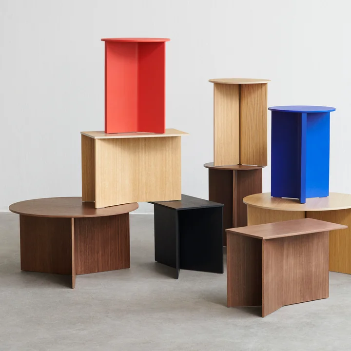 Le site Slit Table Round de HAY