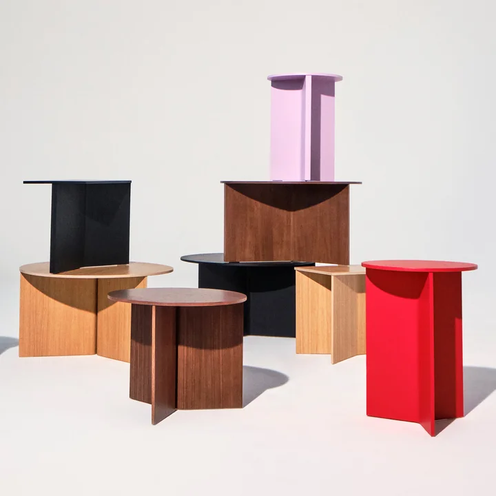 Le site Slit Table Round de HAY