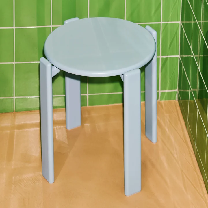 Rey Tabouret, slate blue de HAY