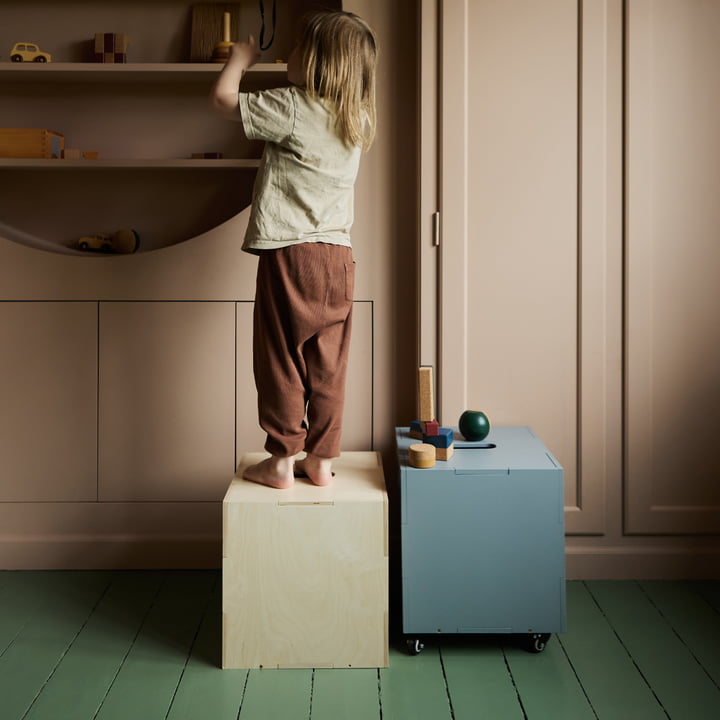 Roulettes pour Cube Boîte de rangement de Nofred