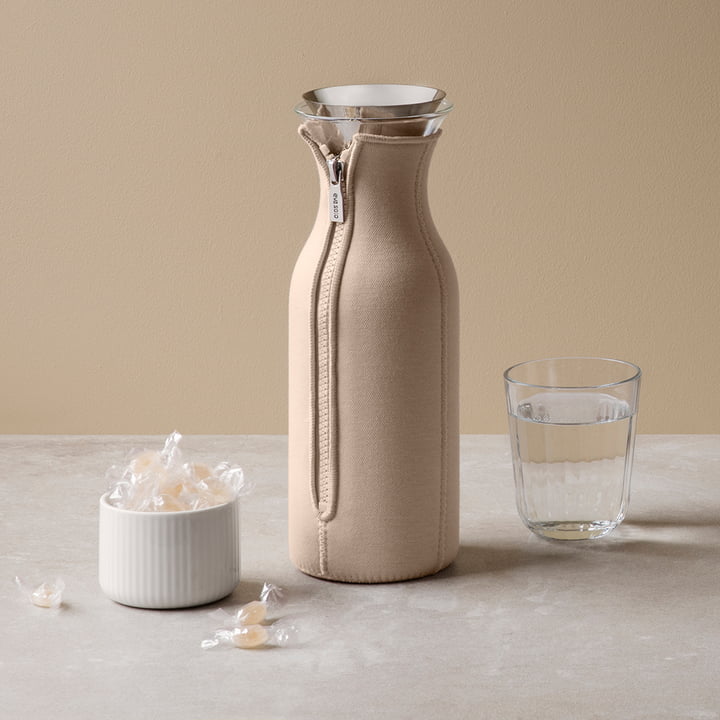 Carafe pour réfrigérateur Woven 1. 0 l de Eva Solo dans la couleur soft beige