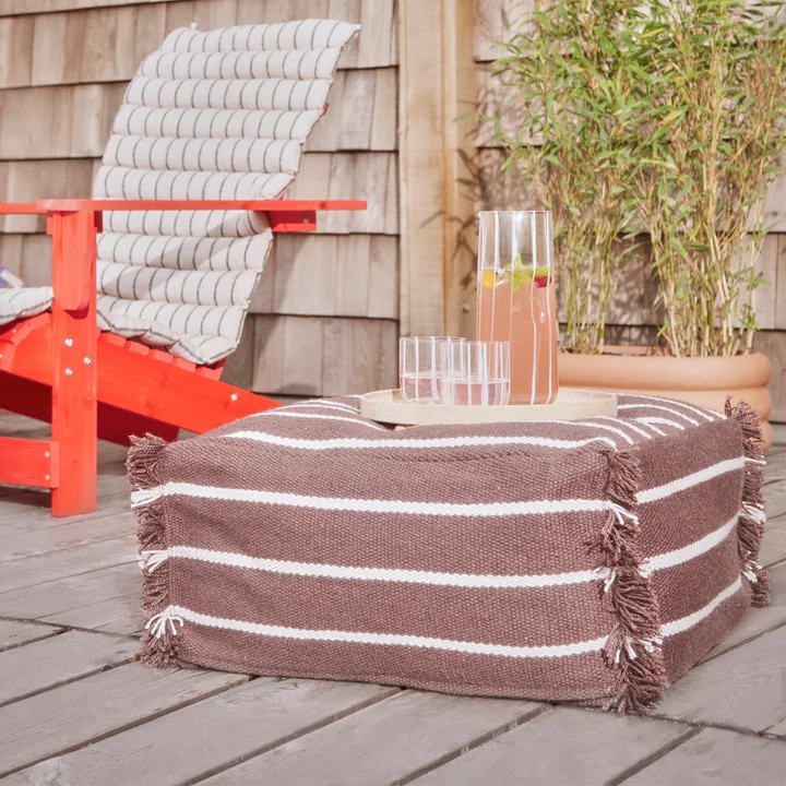 Lina Pouf recyclé de OYOY