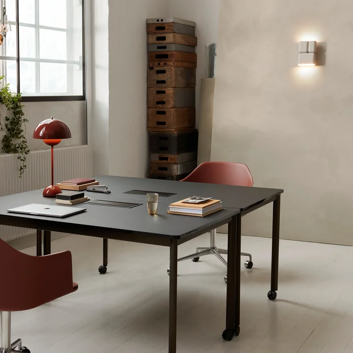 Tabata LN10 Applique murale, silk grey de & Tradition