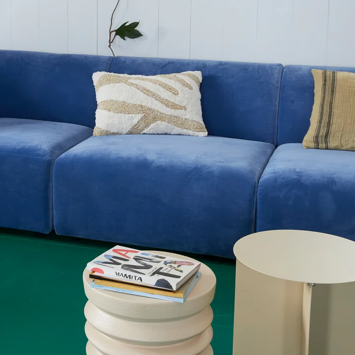 Fluffy Coussin de HKliving dans la couleur blanc / beige