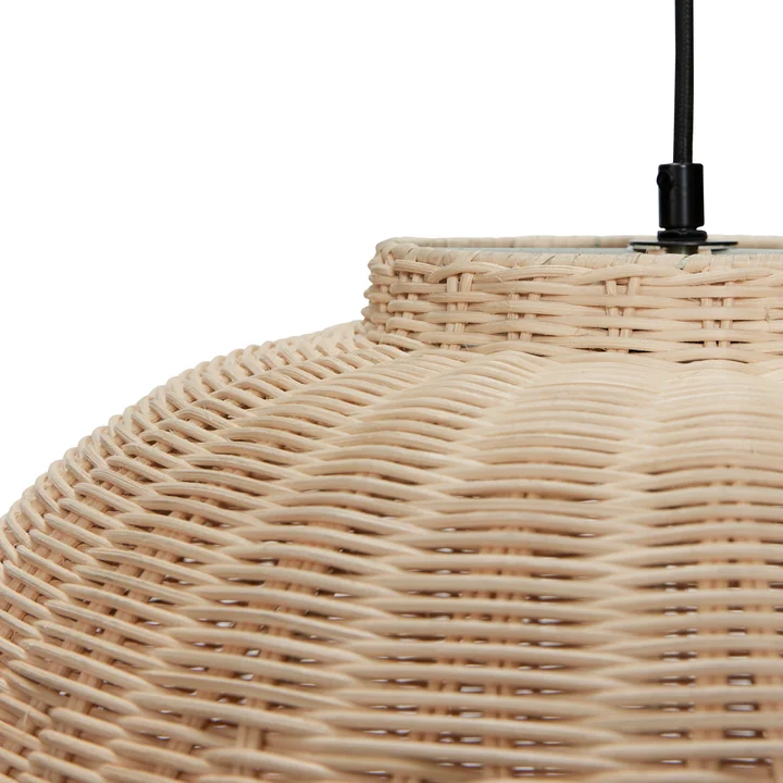 Chand Suspension de Hübsch Interior dans la version rattan