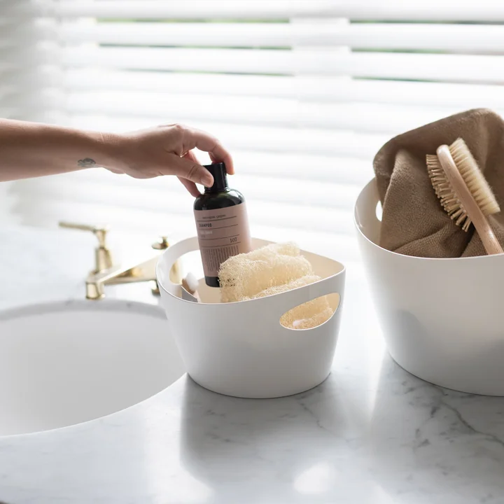 Bottichelli Utensilo S, recycled white de Koziol