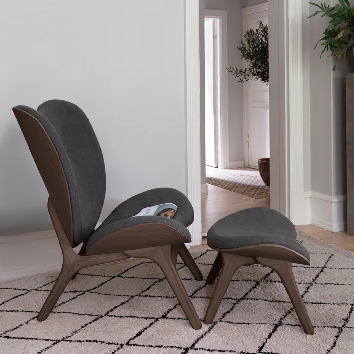 A Conversation Piece Tall - Fauteuil et Ottoman de Umage