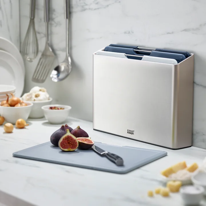 Joseph Joseph - Folio Planches à découper, large, (4 pièces), sky