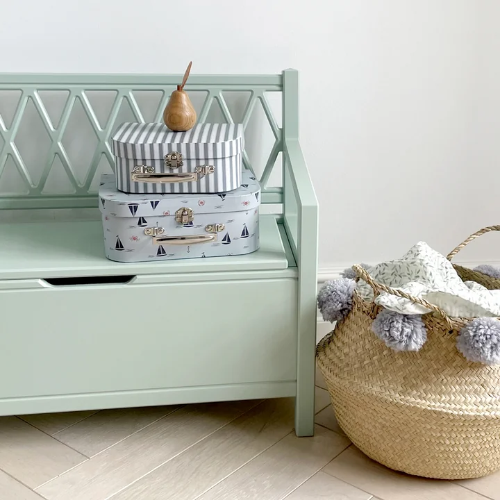 Belly Panier de rangement de Cam Cam Copenhagen dans la couleur gris clair