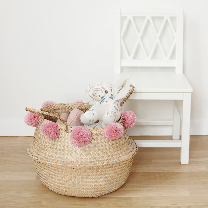 Harlequin chaise pour enfants de Cam Cam Copenhagen en blanc