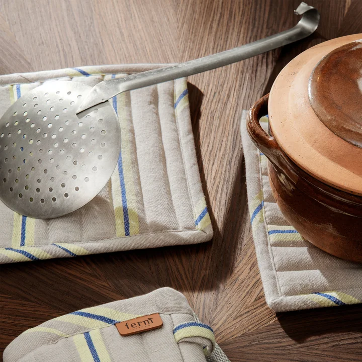 Hale Maniques, oyster / lemon / bleu clair de Ferm Living