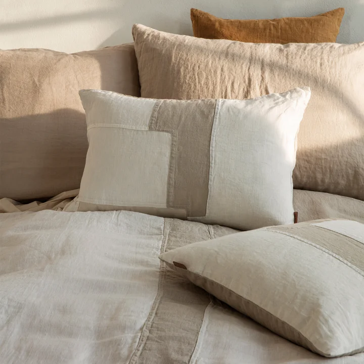 Part coussin Patchwork, blanc cassé de Ferm Living