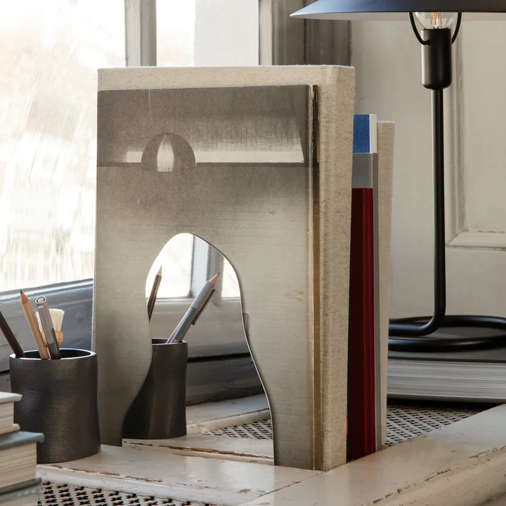 Pond Serre-livres, argent (set de 2) de Ferm Living