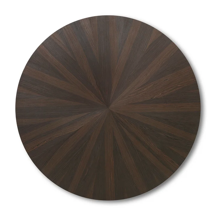 Post Table Ø 150 cm, chêne fumé de Ferm Living