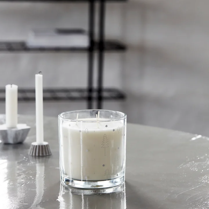 Bougie de l'Avent en verre de House Doctor