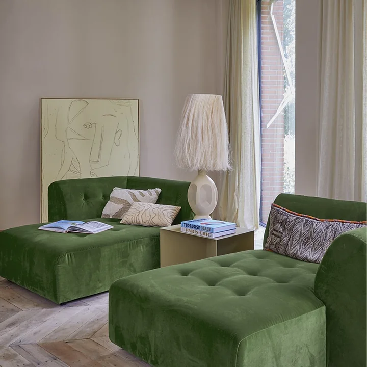 Boho Pied de lampe de table avec abat-jour de HKliving