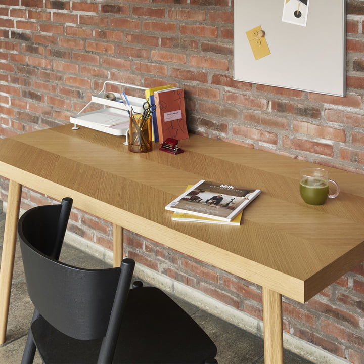 Herringbone Table de salle à manger de Hübsch Interior