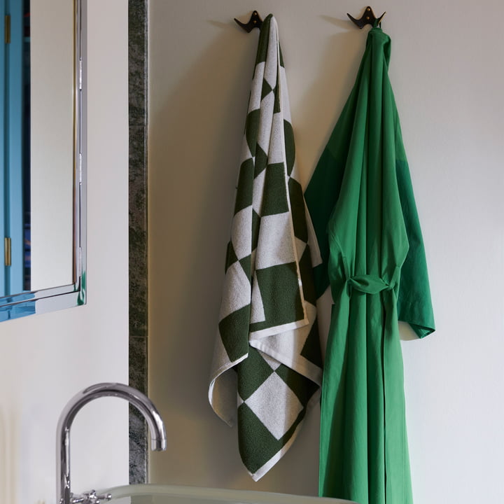 Check Drap de bain, 70 x 136 cm de Hay
