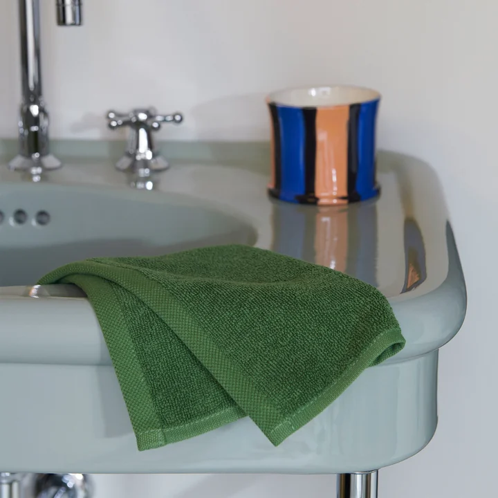 Mono Gant de toilette, 30 x 30 cm, matcha de HAY