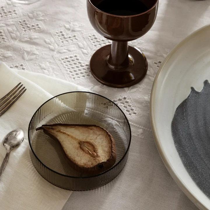 Ripple Bol Floccula - Verre à vin de Ferm Living