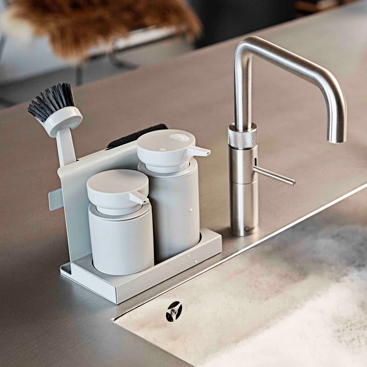 Diish Set de vaisselle, gris clair (5pcs) de Zone Denmark