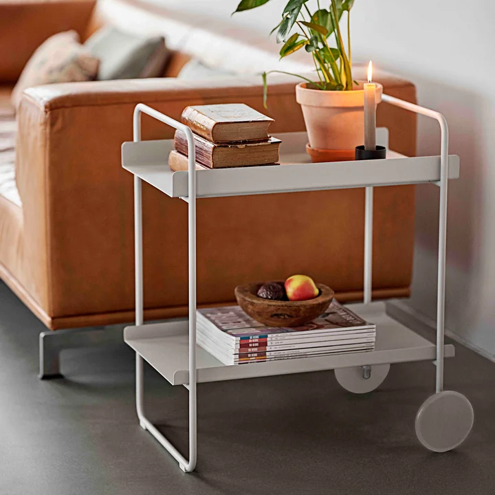 A-Cocktail Chariot de bar / trolley, soft grey de Zone Denmark