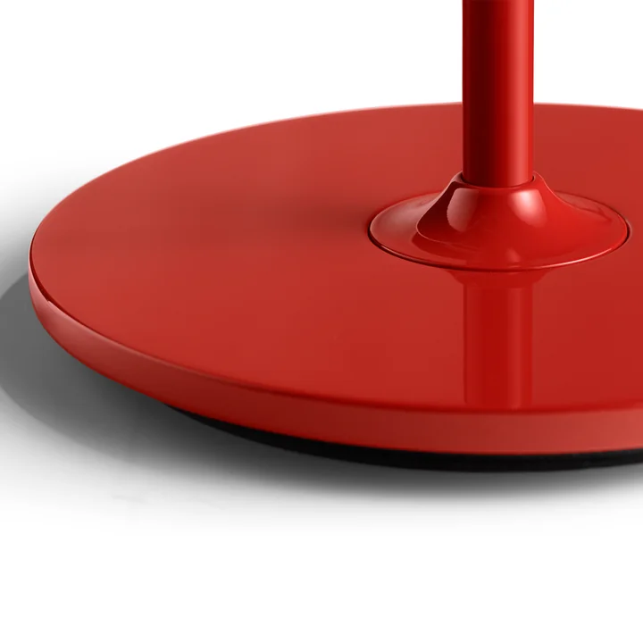 Common Lampe de table Base, rouge de HAY