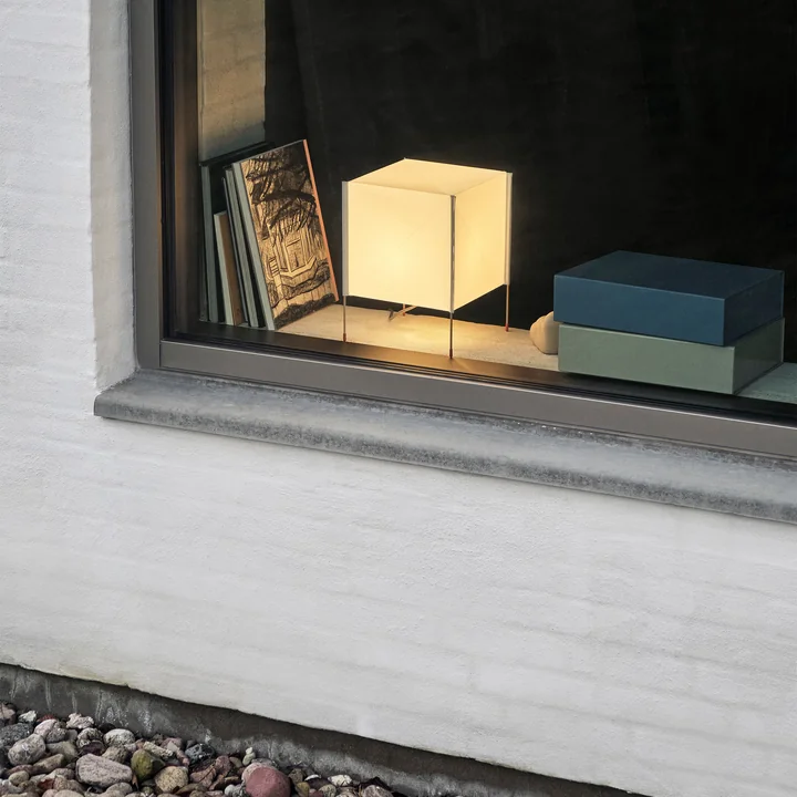 Paper Cube Papier - Lampe de table de HAY