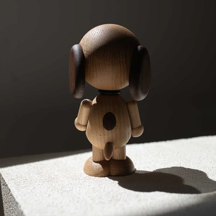 Snoopy Figurine en bois de boyhood