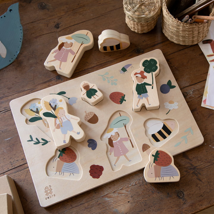 Puzzle en bois de Sebra