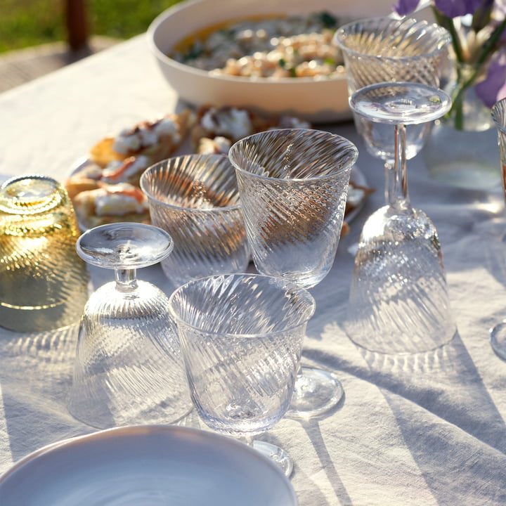 Collect Verres et coupes en verre, clairs de & Tradition