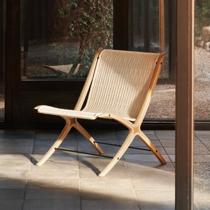 X HM10 Lounge Chair, chêne laqué de & Tradition