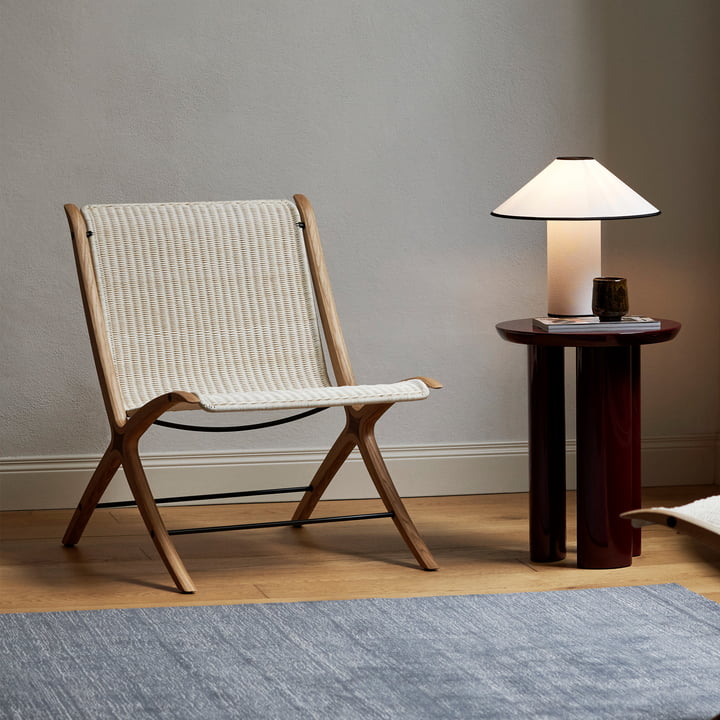 X HM10 Lounge Chair, chêne laqué de & Tradition