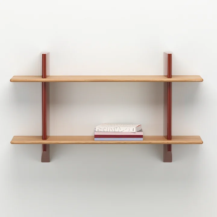 Rayonnage Mural de Vitra dans la version japanese red