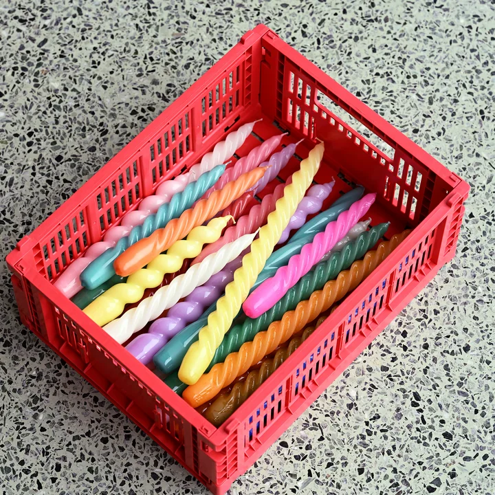 Les bougies à tige Spiral de HAY