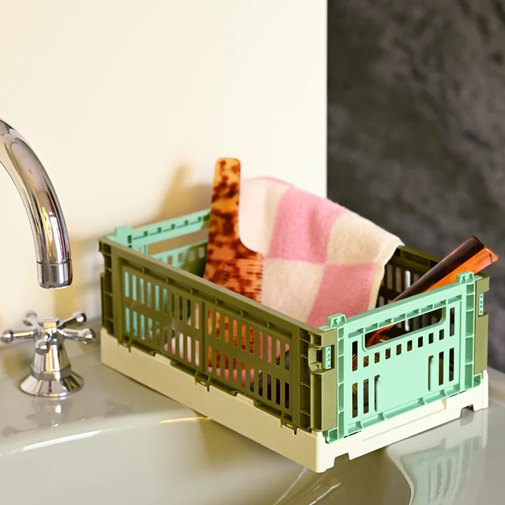 Colour Crate Panier recycled de HAY
