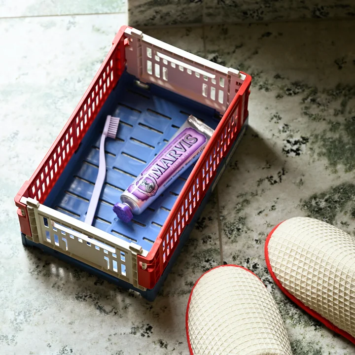 Colour Crate Panier recycled de HAY