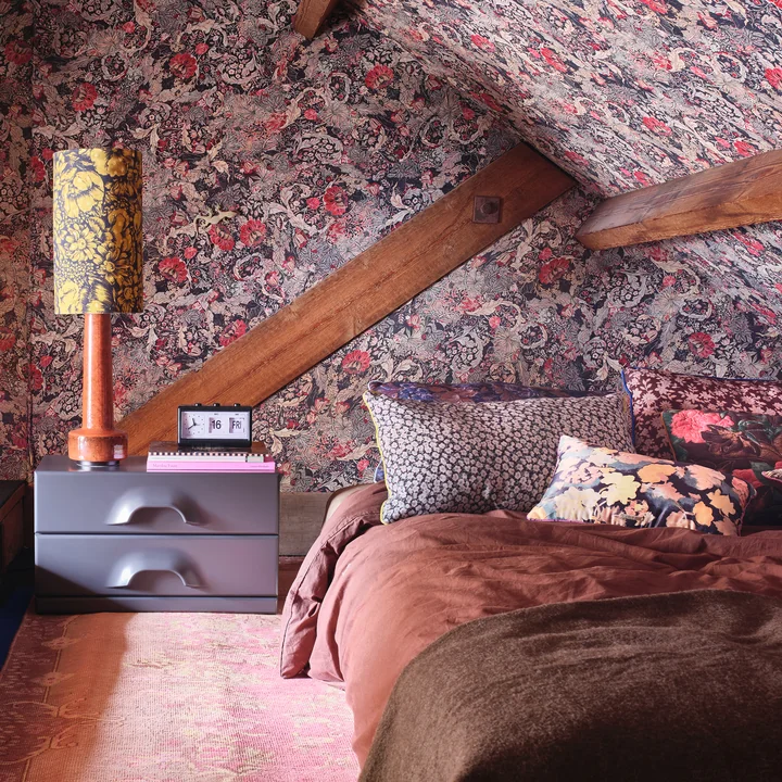 Table de nuit avec tiroirs, charcoal de HKliving