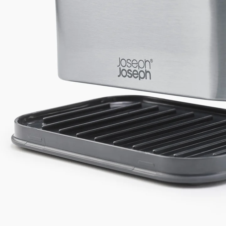 Surface Organisateur d'évier en acier inoxydable étagé de Joseph Joseph