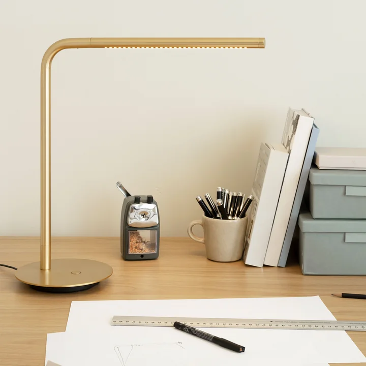 Omni Lampe de table LED, laiton de Umage