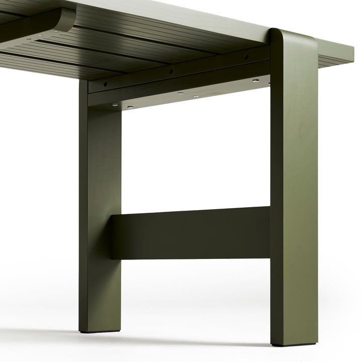 Weekday Table, L 180 cm, olive de Hay