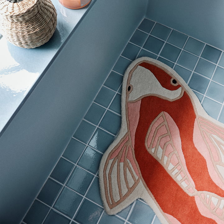 Koi Tapis de Broste Copenhagen dans la version pumkin orange