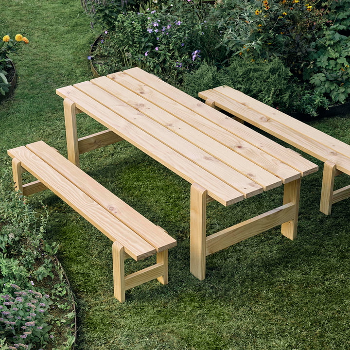 Hay - Weekday Table, L 230 cm, pine