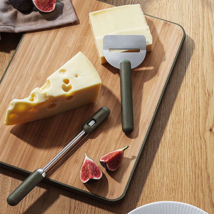 Green Tools Coupe-fromage et trancheuse à fromage, vert de Eva Solo