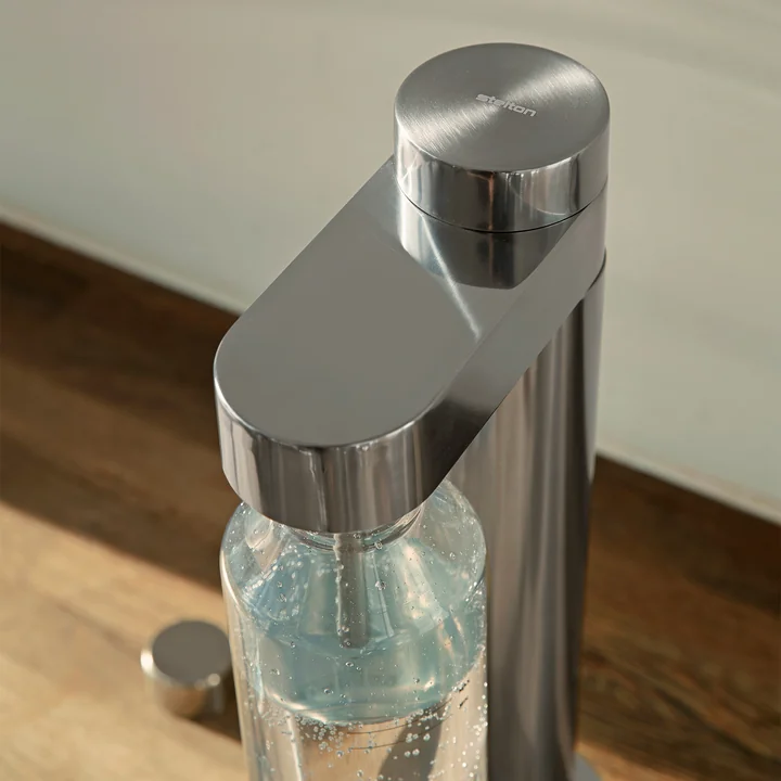 Brus Appareil à gazéifier l'eau de Stelton en version acier