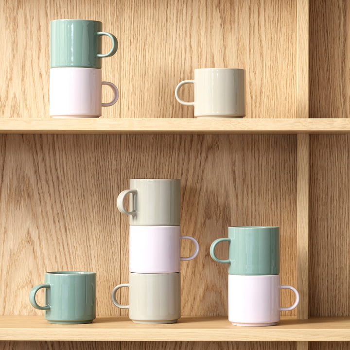 Tasse à café de Stelton dans la couleur lavande