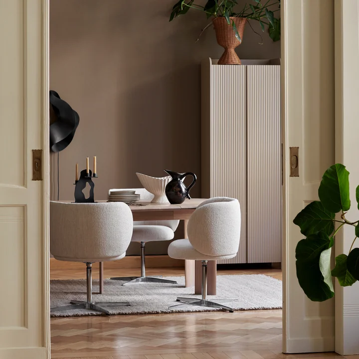 Rico Dining Chair pivotant de Ferm Living