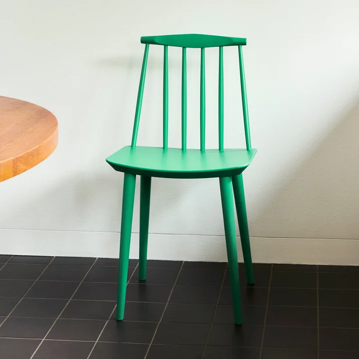 J77 Chair , jade green de HAY